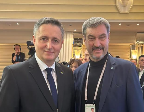 Denis Bećirović i Markus Söder