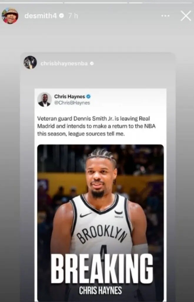 Amerikanac potvrdio vijest o odlasku (Foto: Instagram)