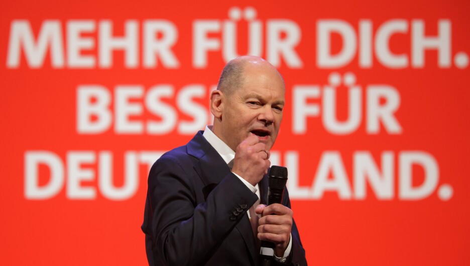 Olaf Scholz predvodi SPD i na ovim izborima (Foto: EPA-EFE)