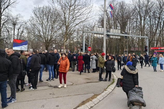 Okupljanje građana u Banjoj Luci (Foto: E. M./Klix.ba)