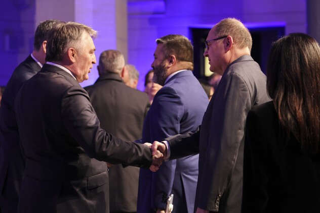 Željko Komšić i Christian Schmidt (Foto: I. Š./Klix.ba)
