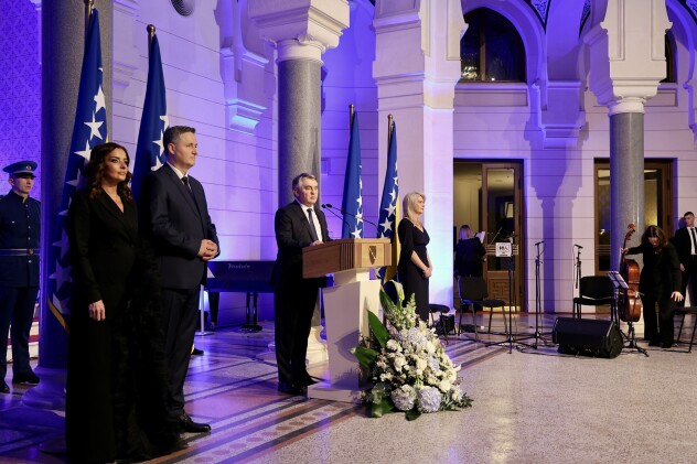 Svečanost u sarajevskoj Vijećnici povodom Dana nezavisnosti (Foto: I. Š./Klix.ba)