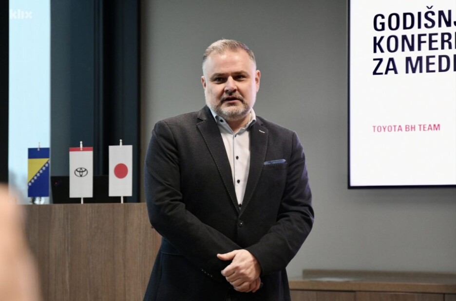 Foto: Klix.ba/ Damir Višošević, direktor kompanije Toyota BH
