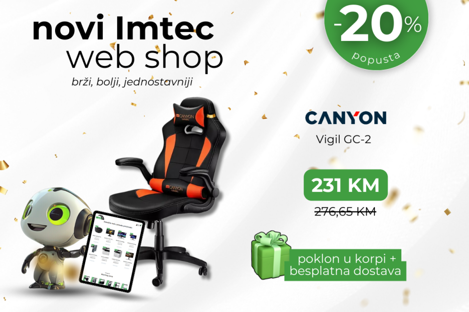 Novi Imtec webshop