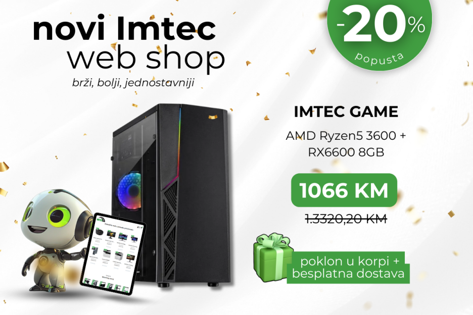 Novi Imtec webshop