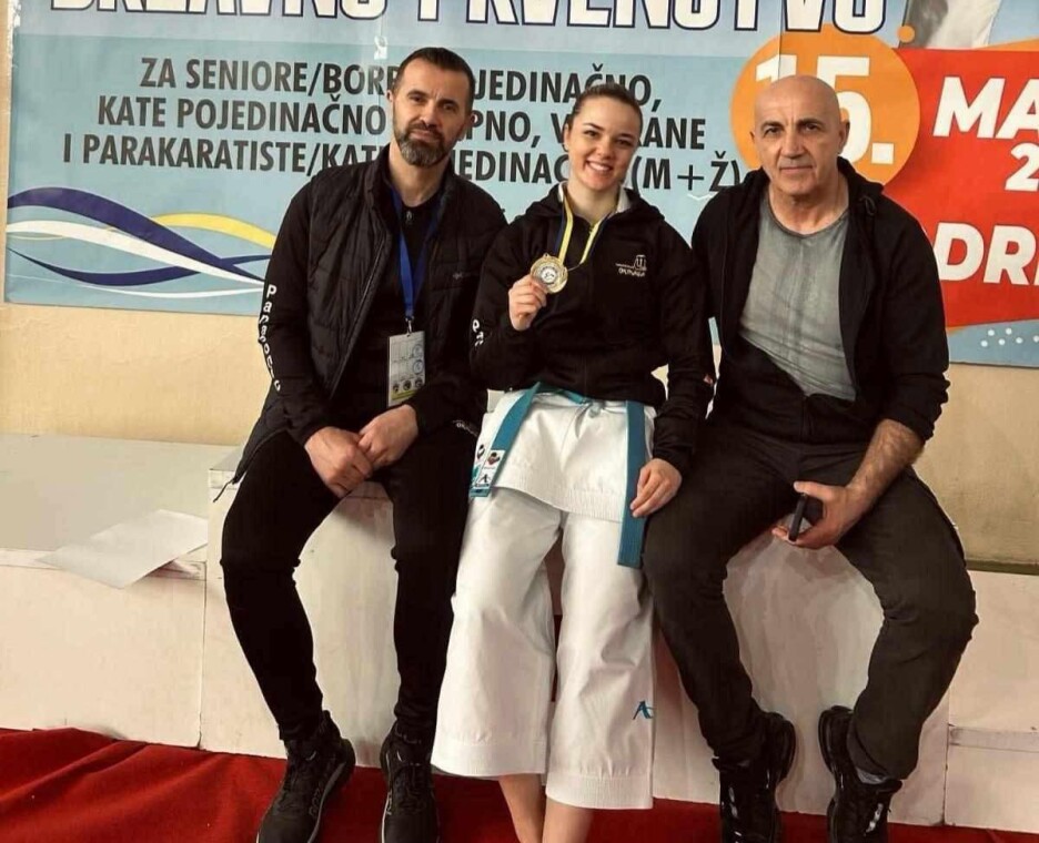 Ilda Muzurović sa trenerima
