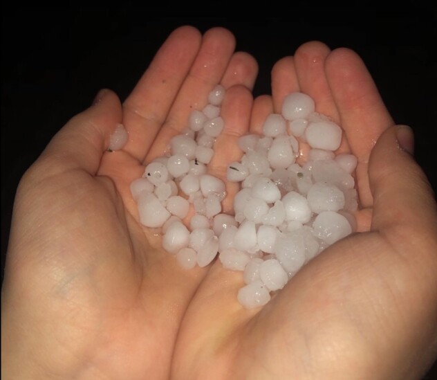 Nevrijeme u Busovači (Foto: Facebook/ Almir Radmilo)