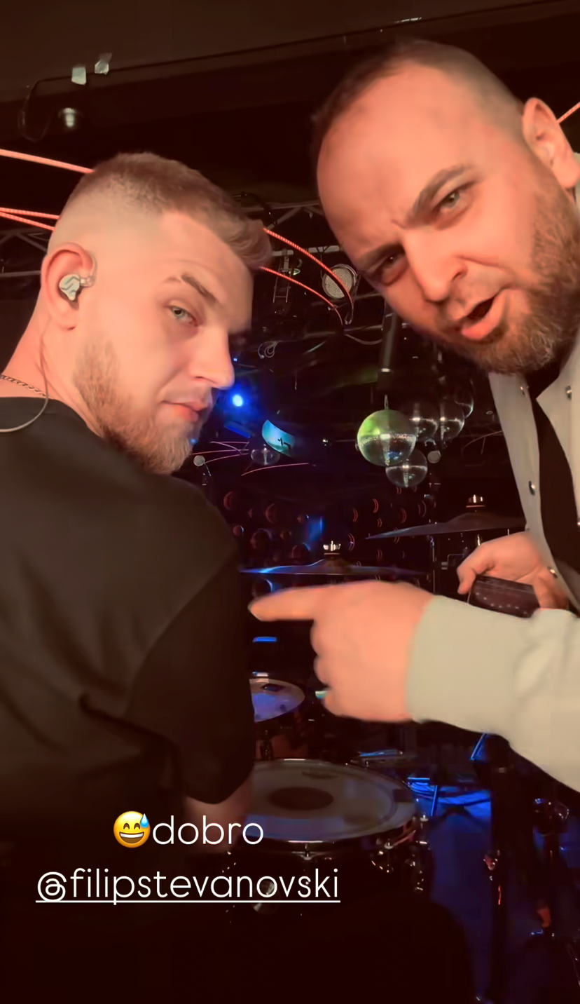 Gorgiev i Stevanovski pred tragični događaj u klubu Puls (Foto: Instagram)