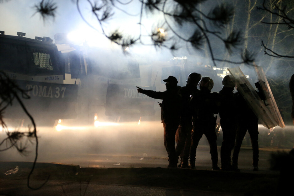 Sinoćnji protesti u Istanbulu (Foto: Reuters)