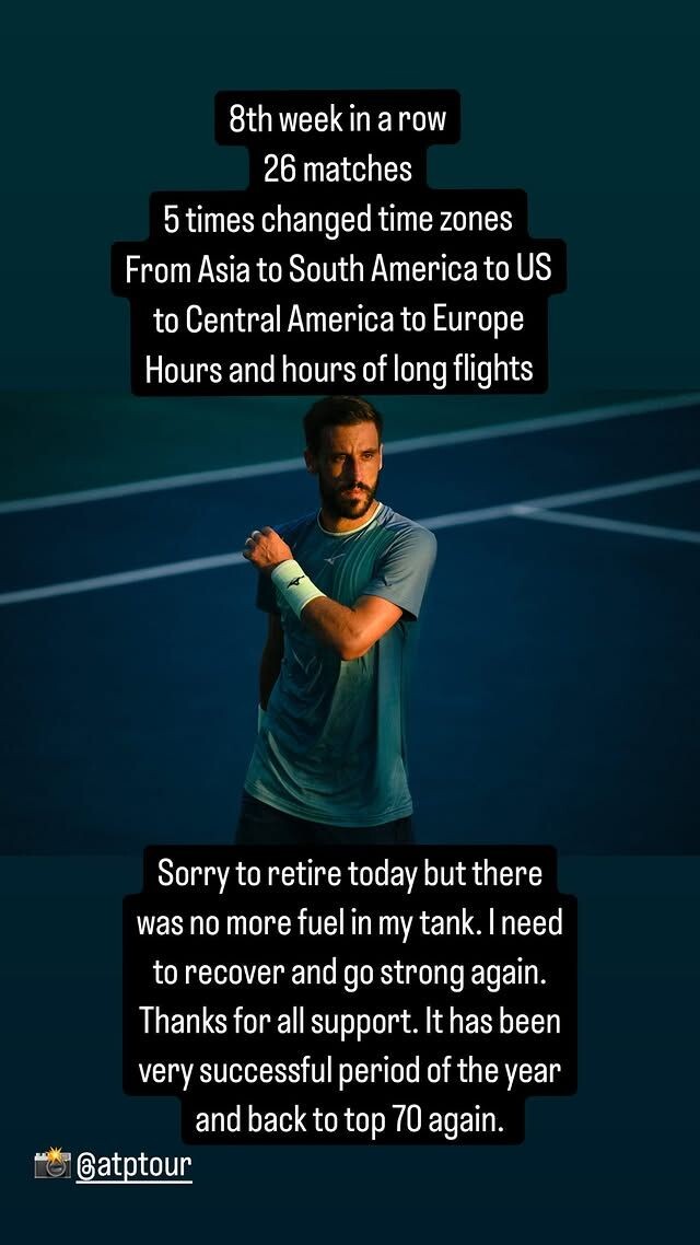Status Damira Džumhura na Instagramu (Foto: Screenshot)