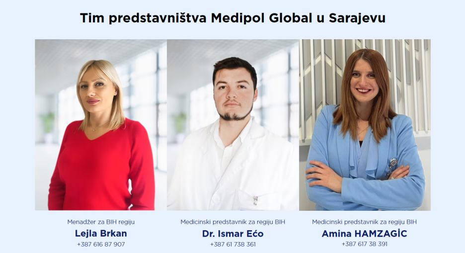 Tim predstavništva Medipol Global u Sarajevu