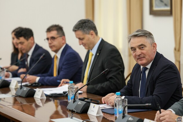 Komšić i Bećirović (Foto: I. L./Klix.ba)