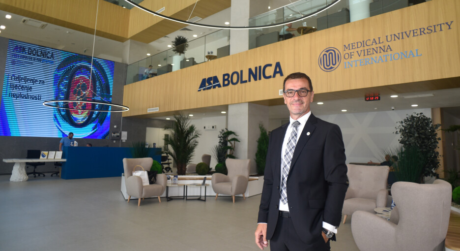 Rasim Jusufović, predsjednik Uprave ASA Bolnice