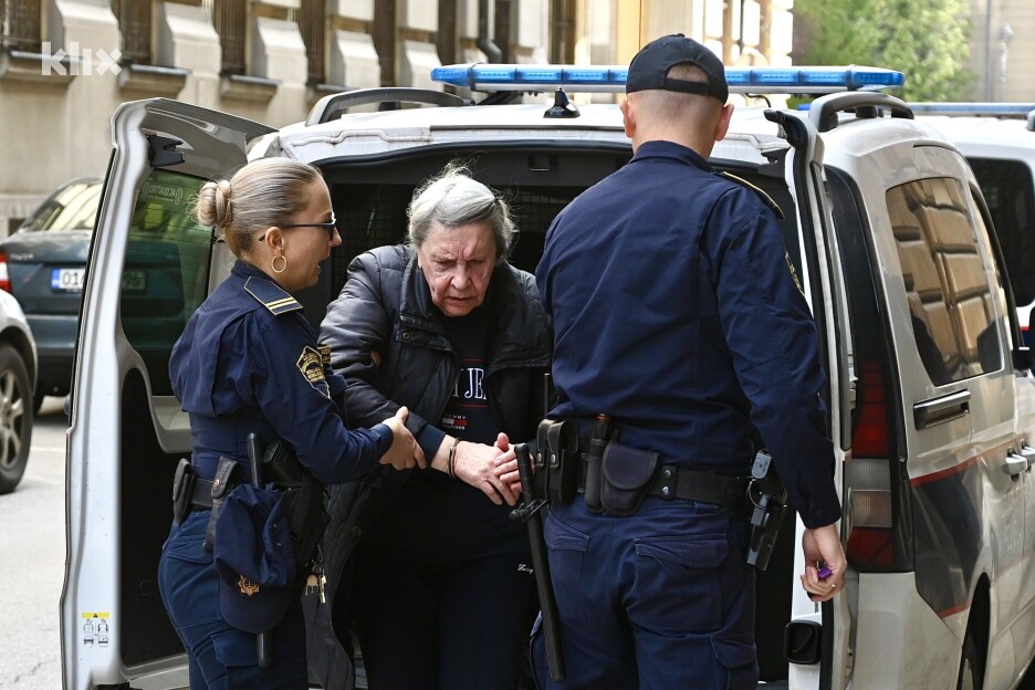 Dovođenje Leđibe Ravlić (Foto: T. S./Klix.ba)