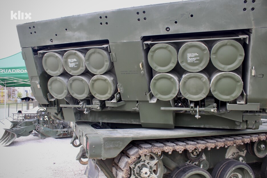 MLRS M270 (Foto: D. Dž./Klix.ba)