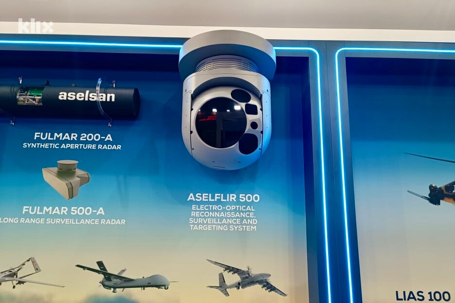 ASELFLIR 500 predstavlja vrh optoelektronske industrije (Foto: D. Dž./Klix.ba)