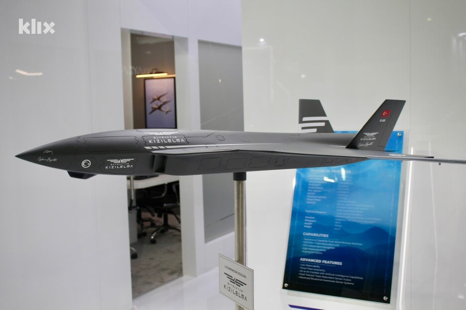 Besposadni stealth avion Kızılelma (Foto: D. Dž./Klix.ba)