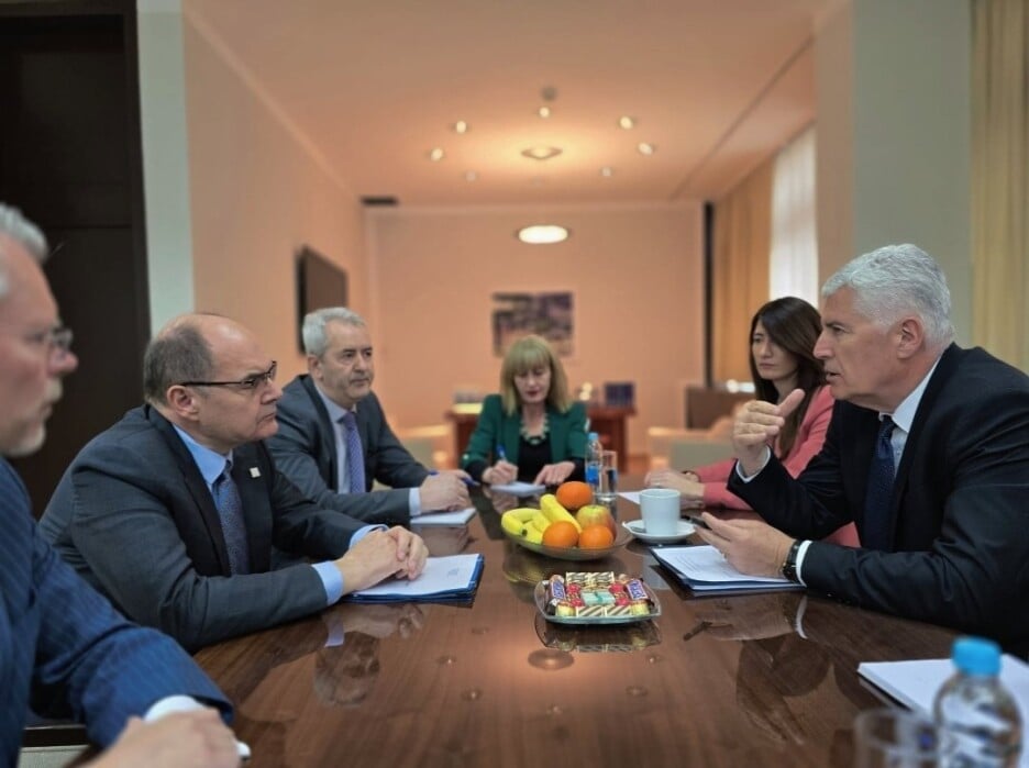 Sastanak Christiana Schmidta i Dragana Čovića