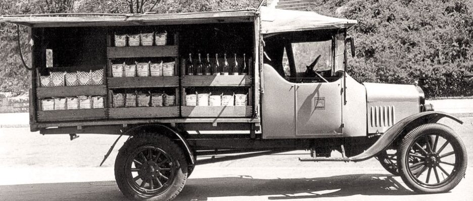 Jedan od kamiona Ford T s kojim je Migros počeo poslovati (Foto: Migros)
