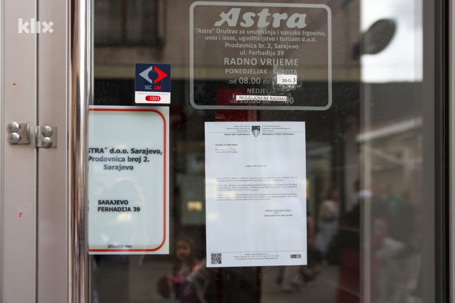 Jedan od zapečaćenih prostora (Foto: I. L./Klix.ba)