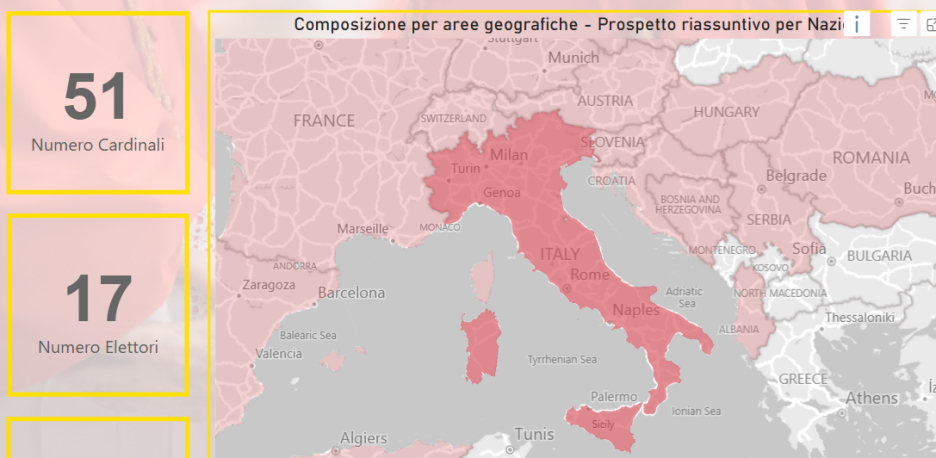 Italija daje najviše kardinala