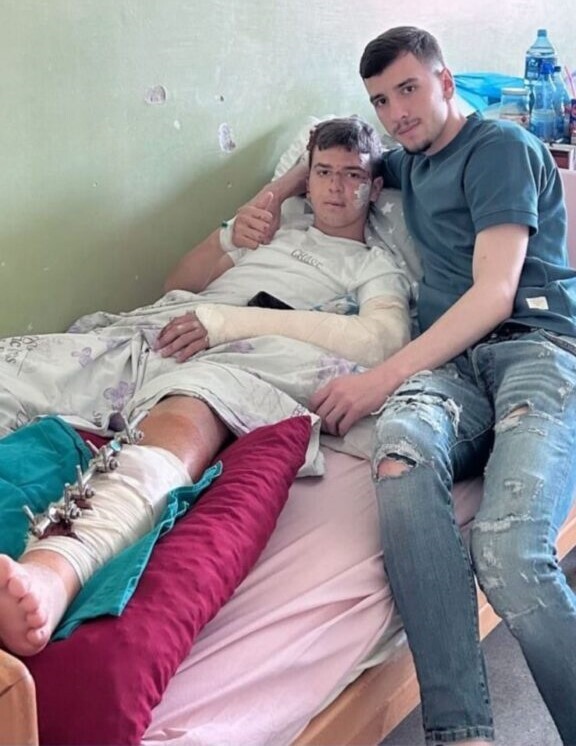 Teško povrijeđeni maloljetnik (Foto: Sandžak Danas)