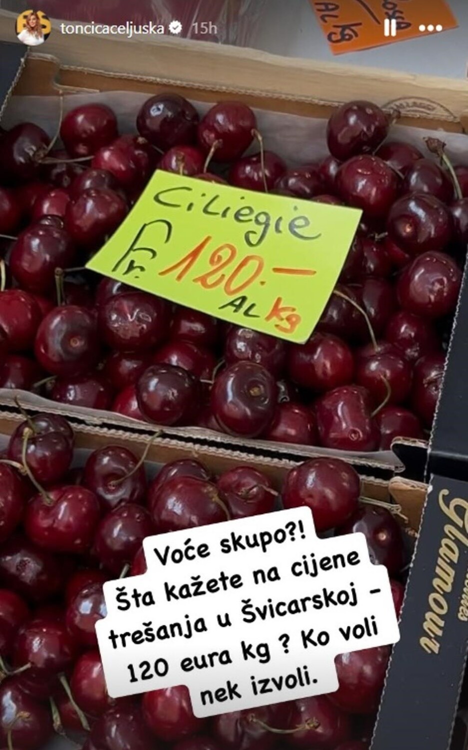 Screenshot: Instagram/toncicaceljuska