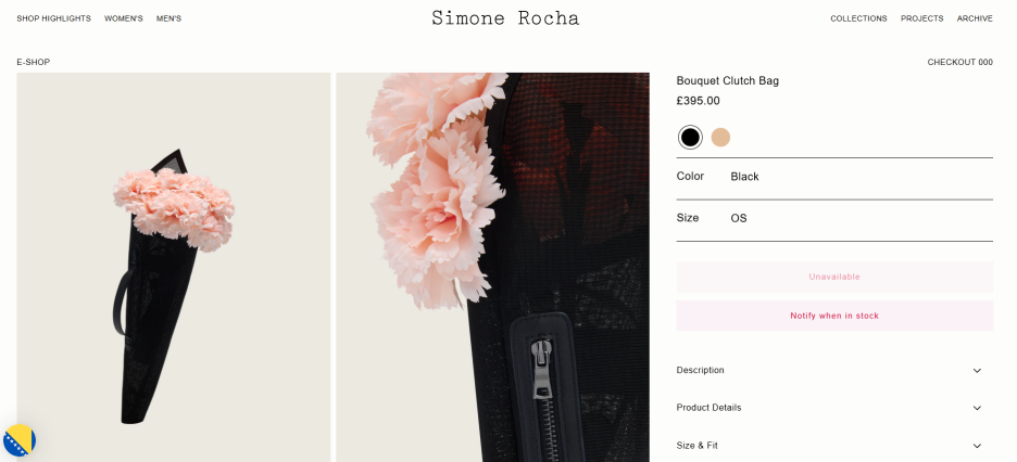 Screenshot/simonerocha.com
