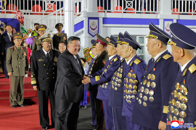 Predstavljeni ratni brod Sjeverne Koreje (Foto: Reuters)