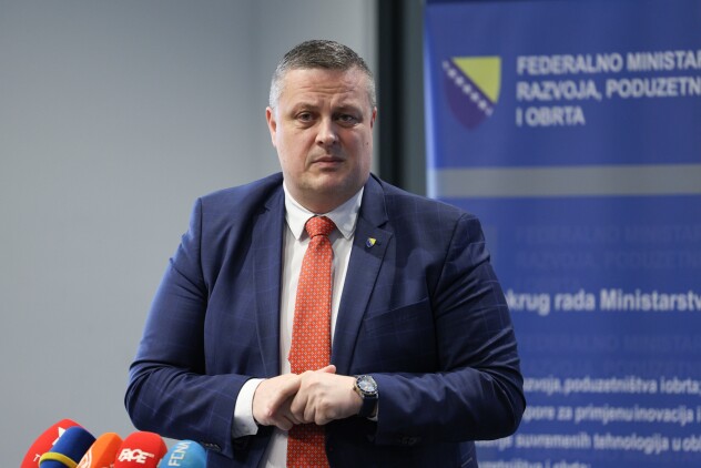 Vojin Mijatović, ministar razvoja, poduzetništva i obrta FBiH (Foto: I. L./Klix.ba)