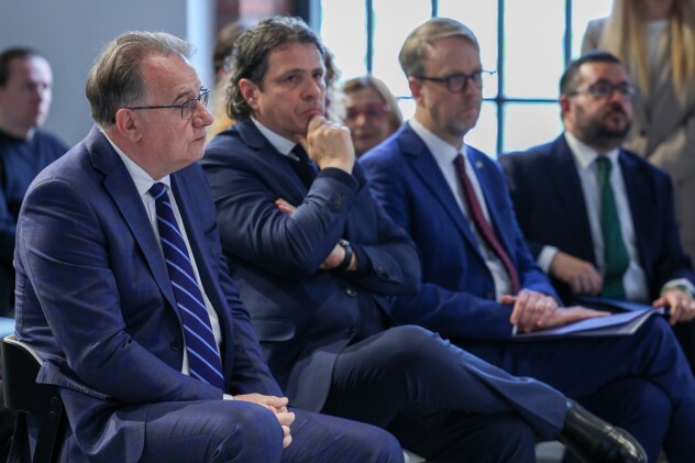 Nermin Nikšić, Toni Kraljević i Daniel Koski (Foto: I. L./Klix.ba)