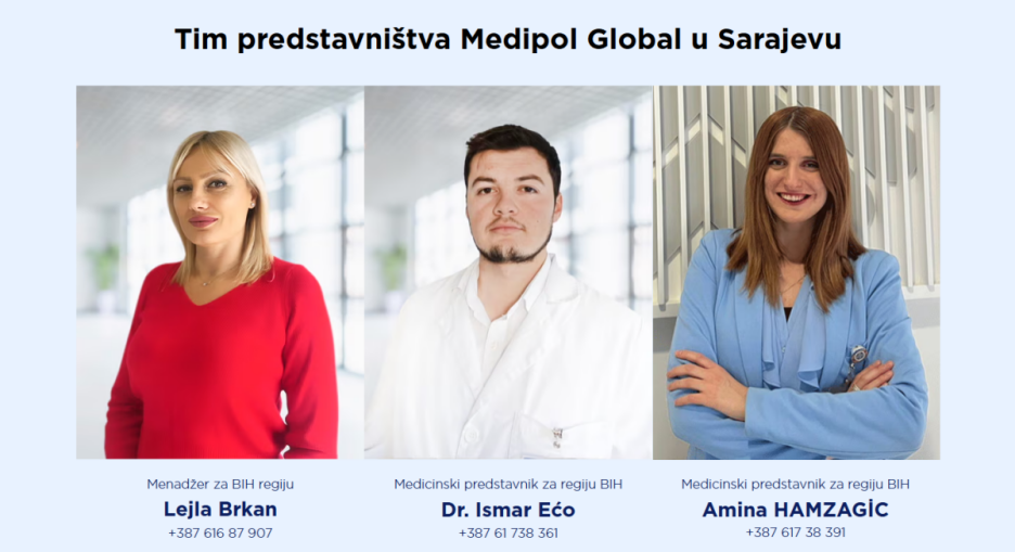 Tim predstavništva Medipol Global u Sarajevu