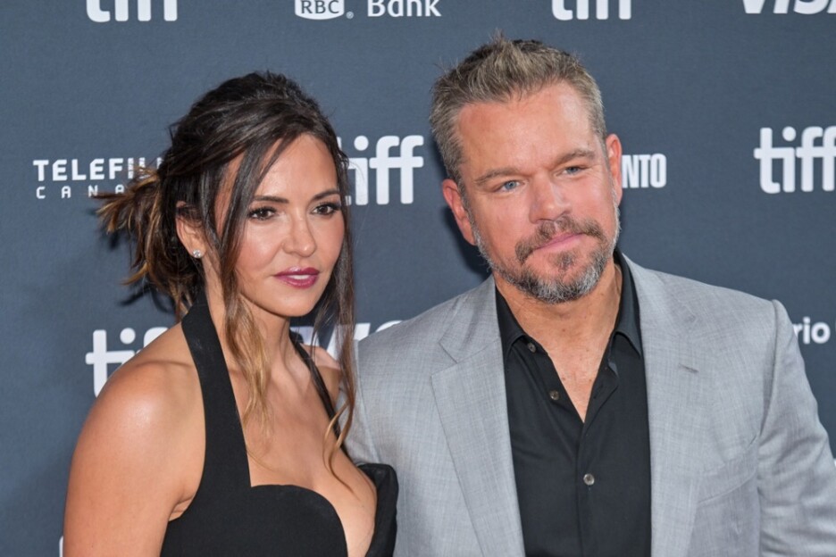 Matt Damon i Luciana Barroso (Foto: EPA-EFE)