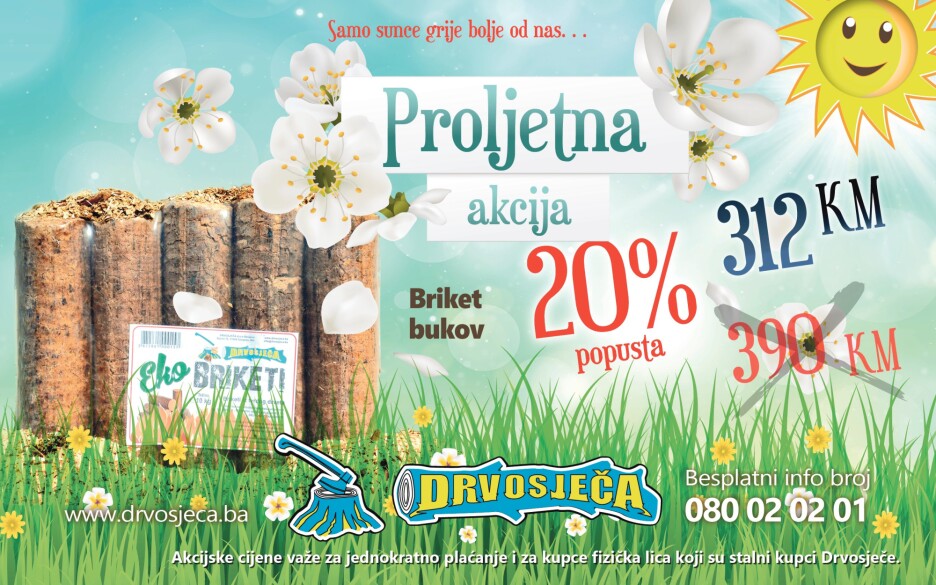 Proljetna akcija ogrjeva u Drvosječi