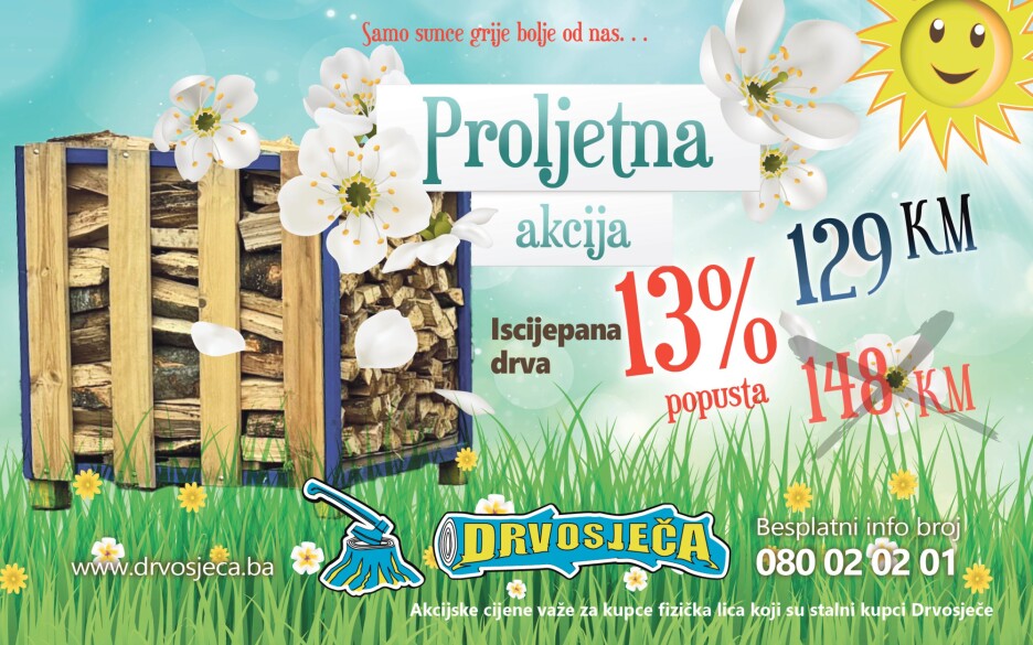 Proljetna akcija ogrjeva u Drvosječi
