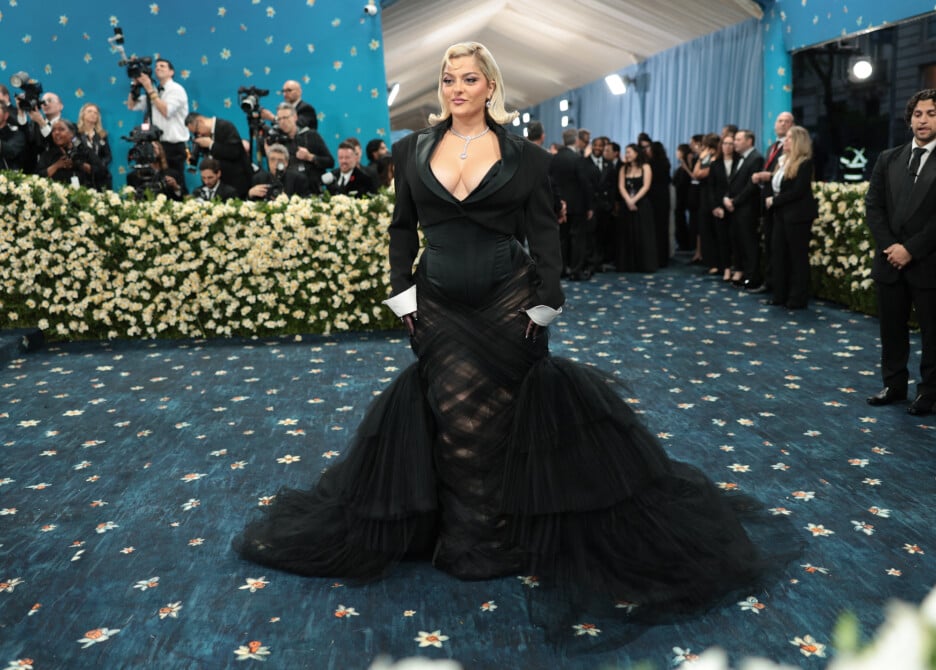 Bebe Rexha në Met Gala (Foto: Reuters)