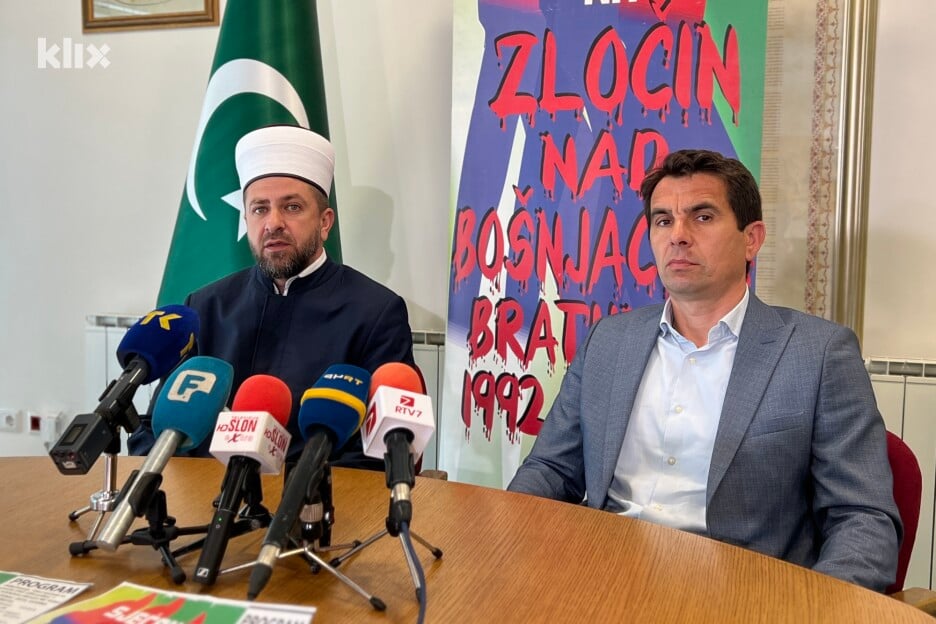 Detalj tokom konferencije za medije (Foto: A. K./Klix.ba)