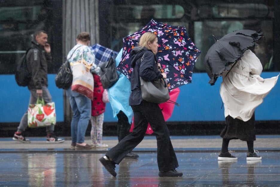 Nevrijeme u Zagrebu; Foto: Davor Puklavec/Pixsell