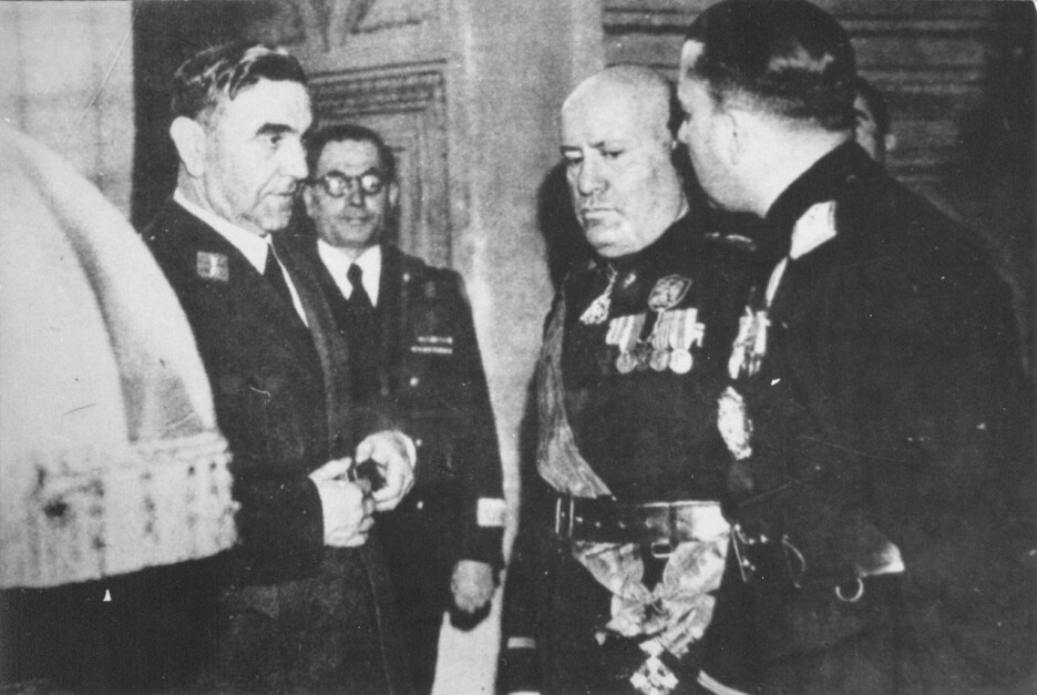Ante Pavelić i Benito Mussolini