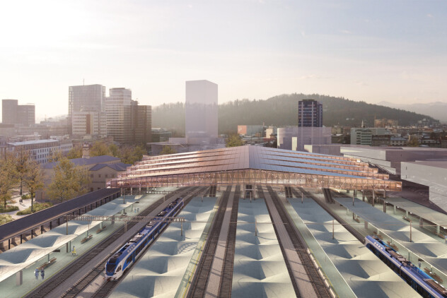 Novi željeznički terminal u Ljubljani (Foto: Elea)