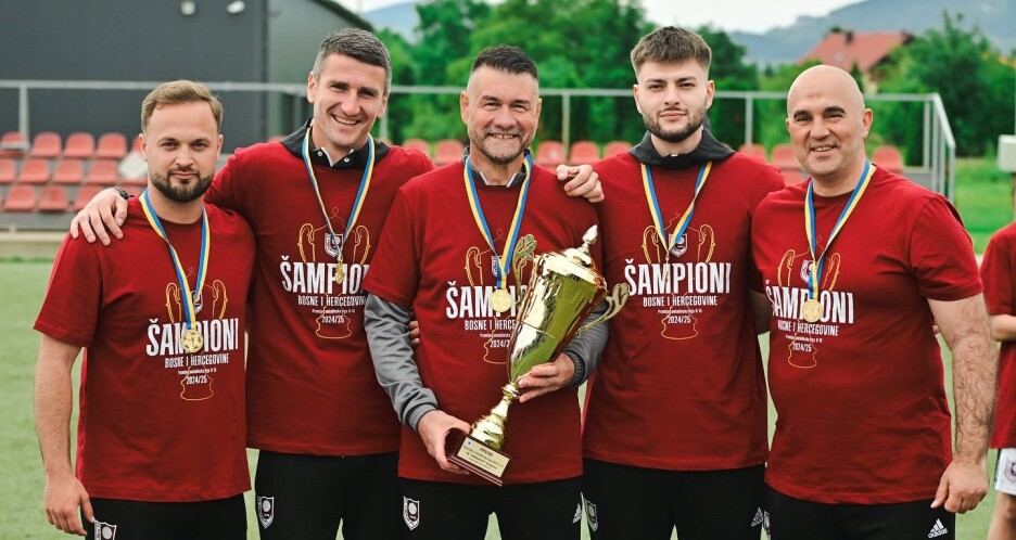 Stručni štab pionira Sarajeva (Foto: FK Sarajevo)