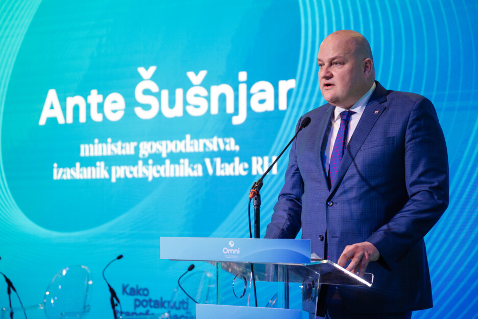 Ante Šušnjar, ministar privrede Hrvatske