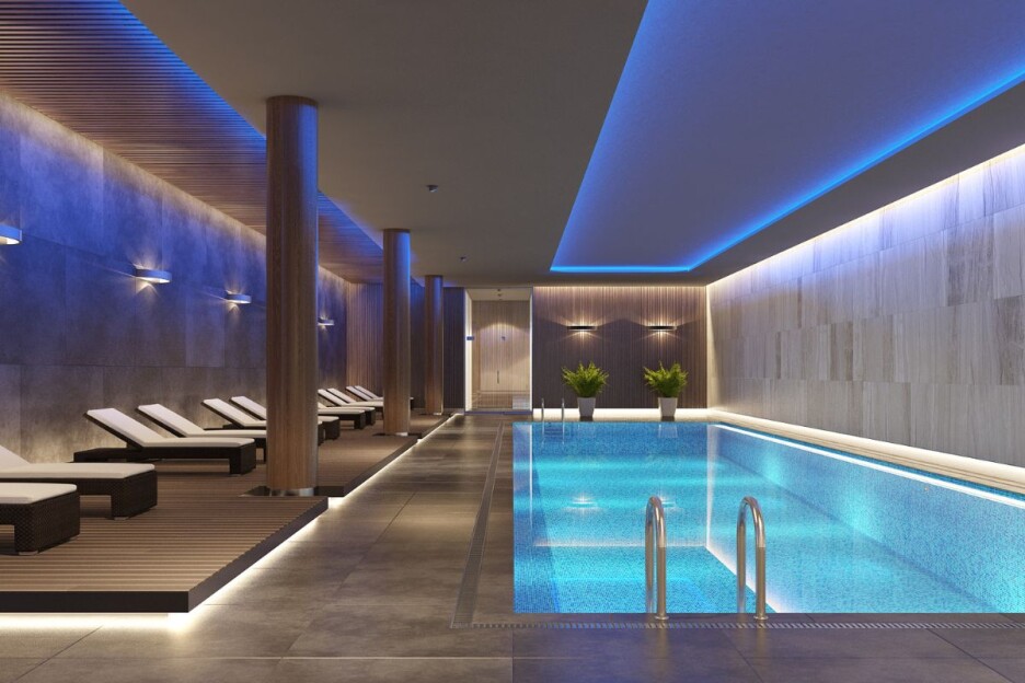 Park Residence Sarajevo, zatvoreni bazen za stanare