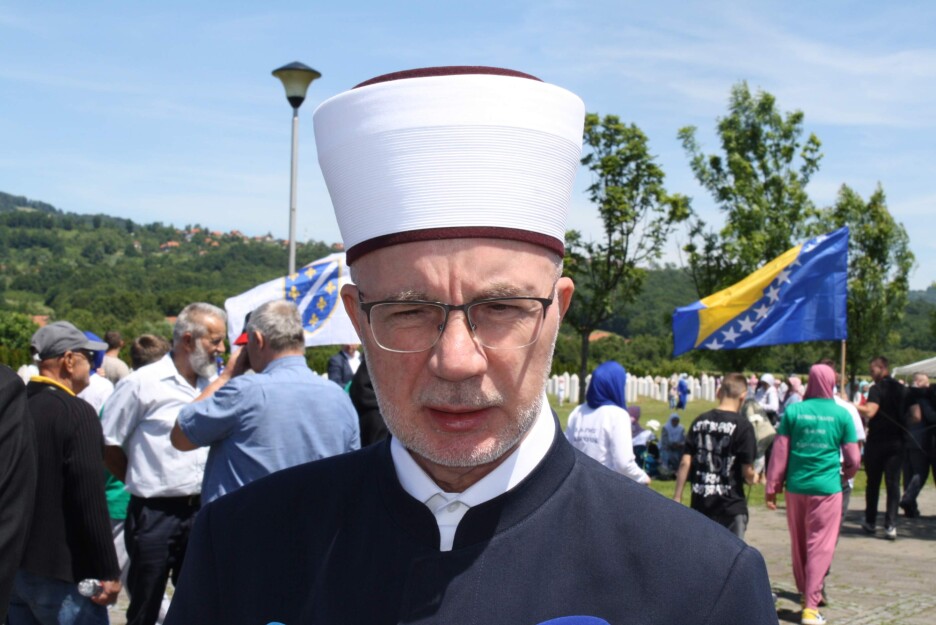 Muftija tuzlanski Vahid-ef. Fazlović (Foto: MINA)