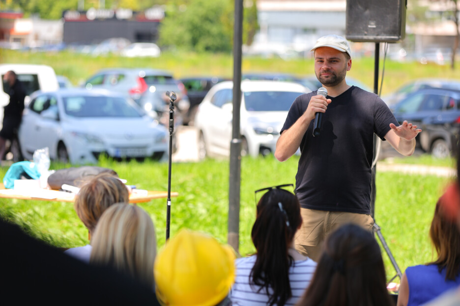 Michael Walczak, voditelj projekta Urbana transformacija Sarajeva ispred ETH Zürich