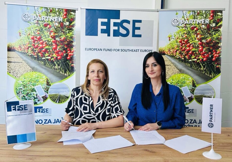 Mejra Juzbasić-Bajgorić, regionalna direktorica Finance in Motion te menadžer EFSE fona i Edisa Sijerčić, direktorica Partner MKD