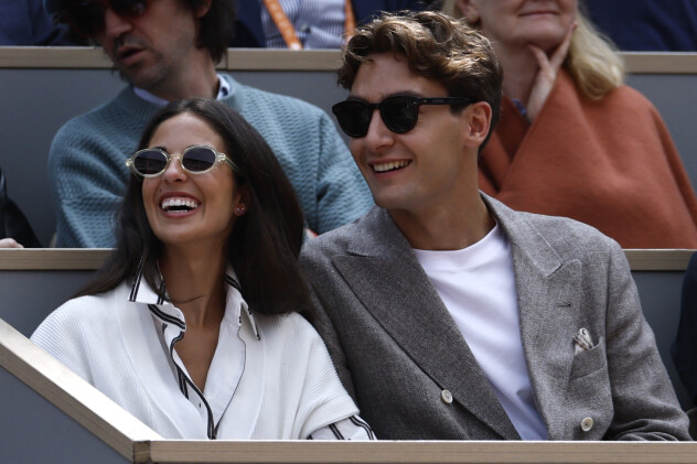 Vozač F1 George Russell i njegova djevojka Carmen Montero Mundt (Foto: Reuters)