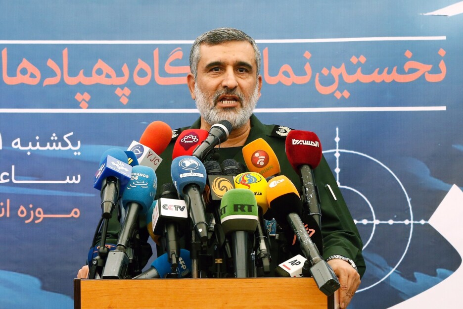 Amir Ali Hajizadeh, komandant zračnih snaga Revolucionarne garde Irana (Foto: EPA-EFE)
