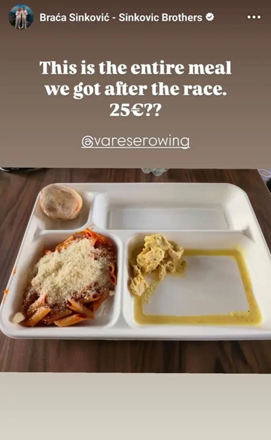 Instagram story braće Sinković (Foto: Screenshot)