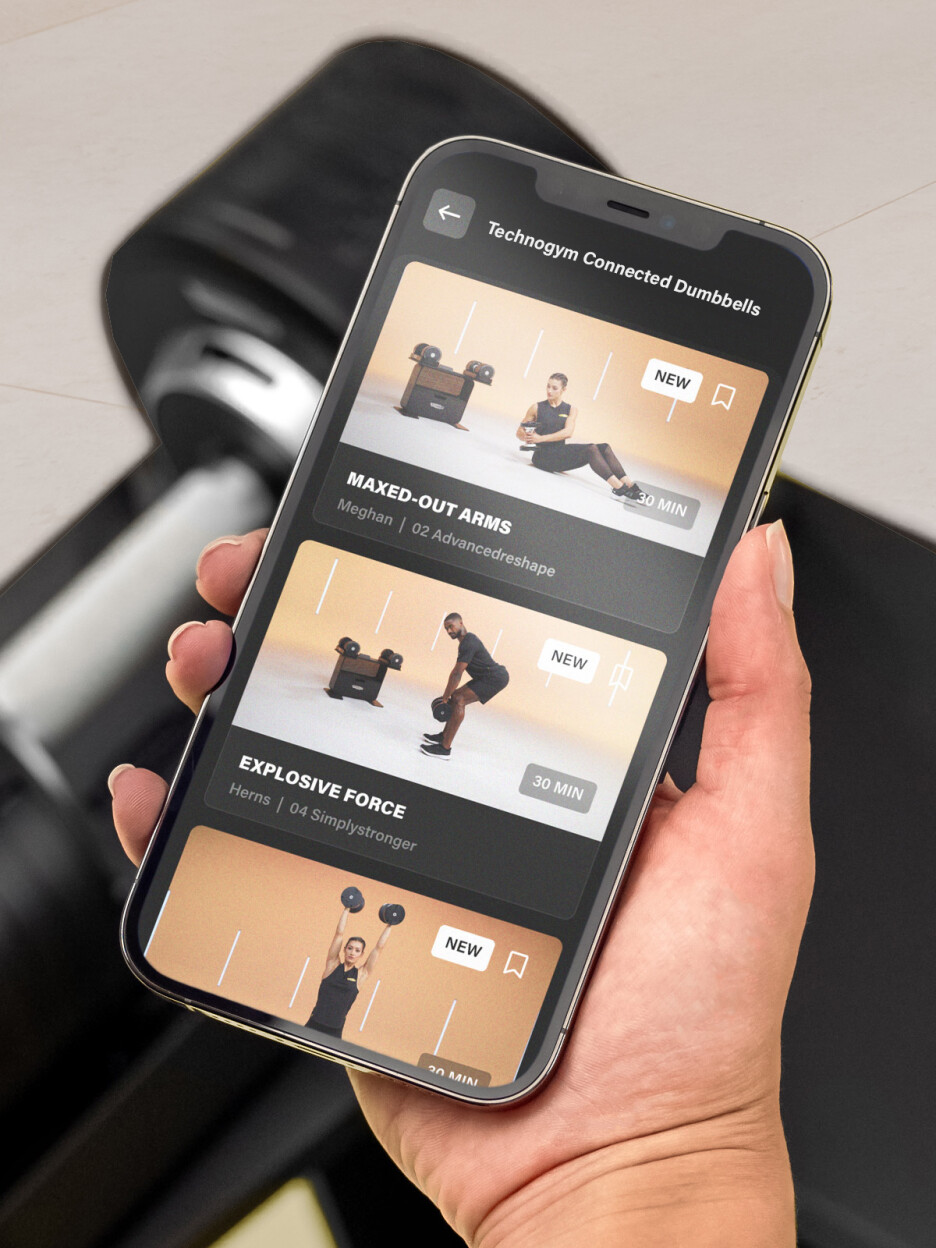 Technogym Connected Dumbbells bučice